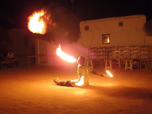cracheur de feu